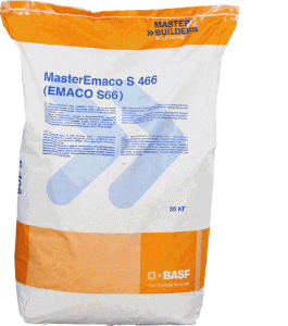 Купить на centrosnab.ru Сухая бетонная смесь MasterEmaco® S 466 (EMACO® S66) по цене от 37,60 руб.!